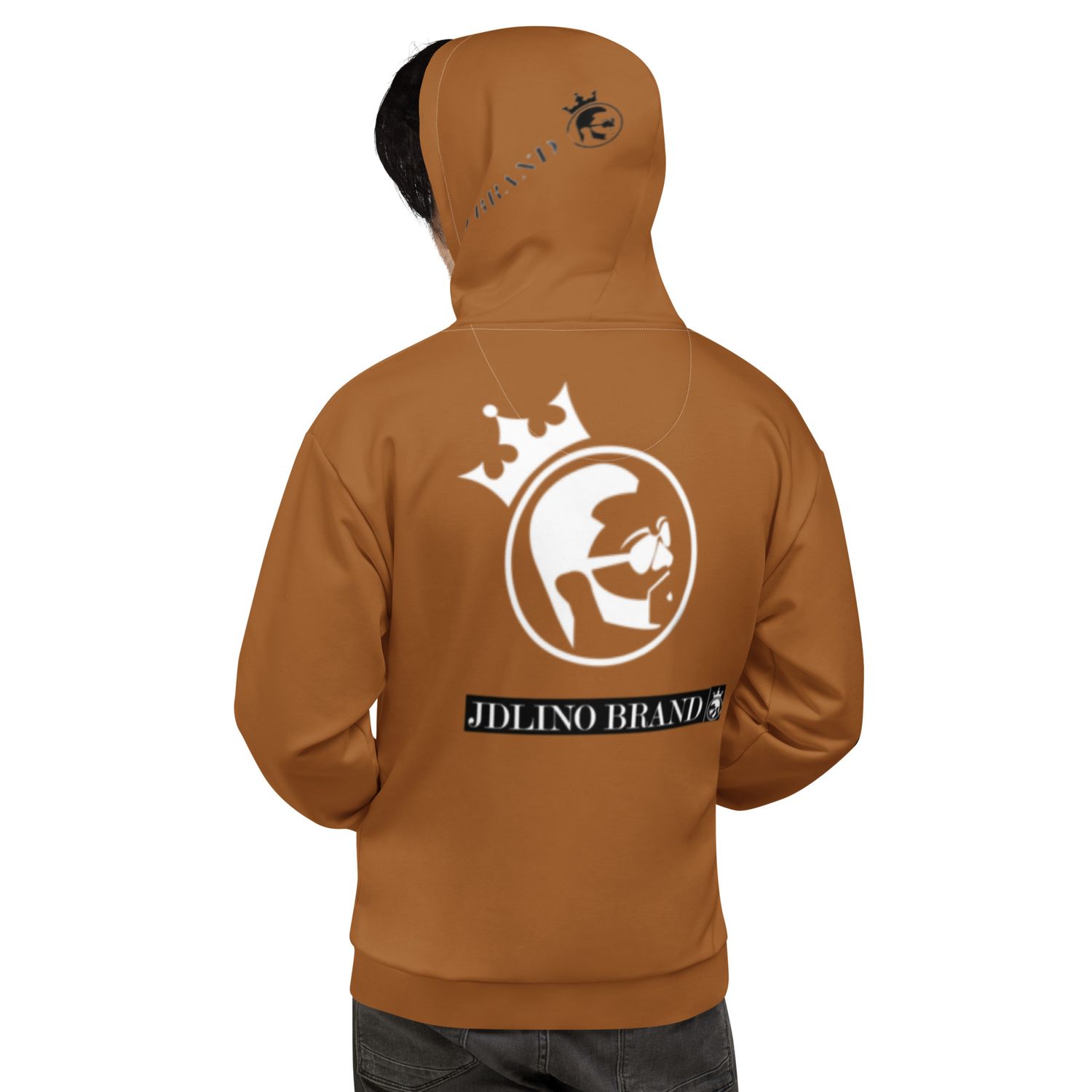 JdLino Brand B/W Unisex Hoodie