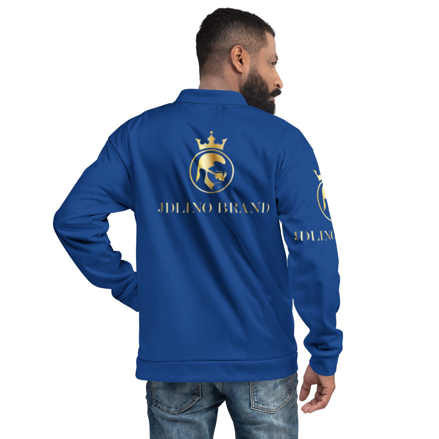JdLino Brand B/G Unisex Bomber Jacket