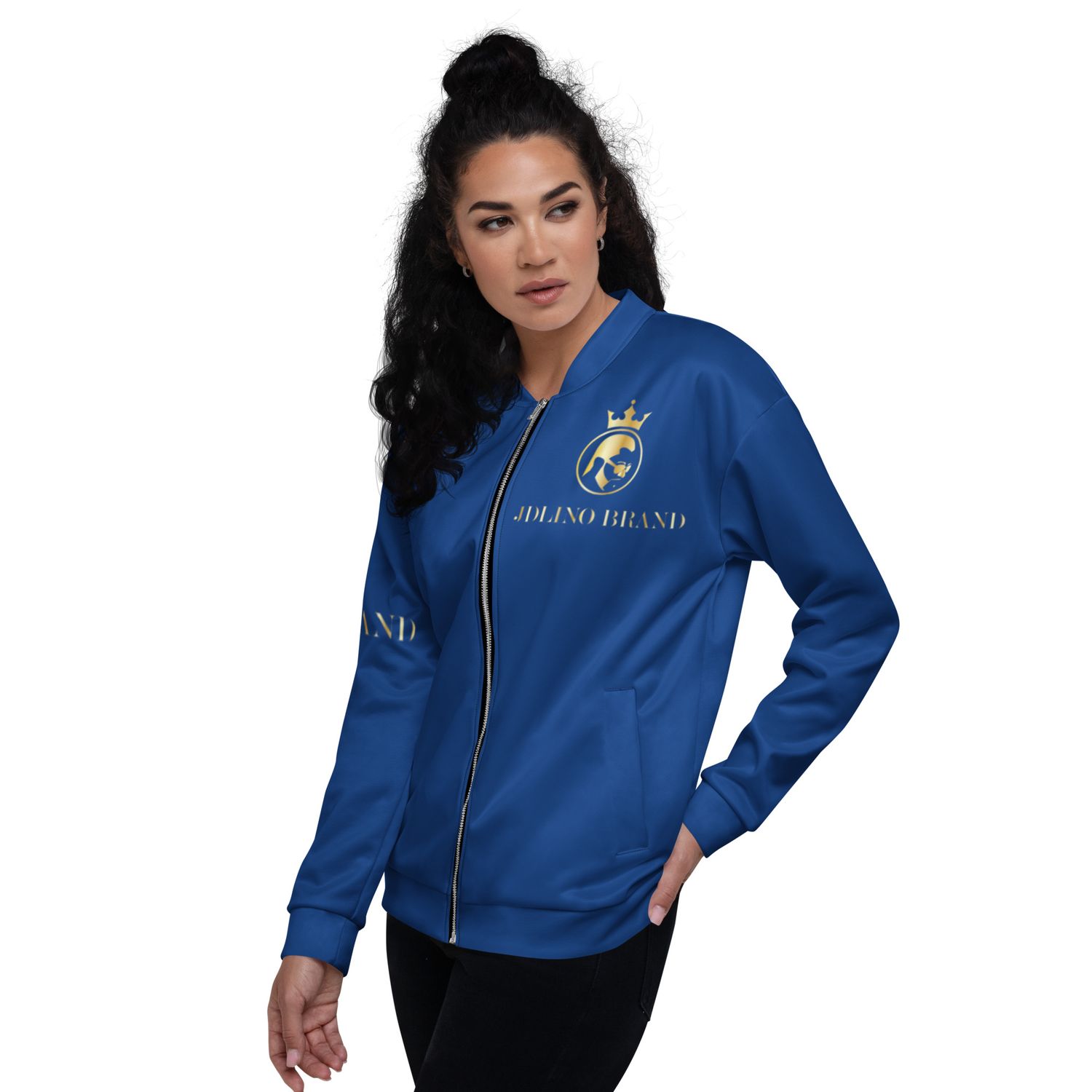 JdLino Brand B/G Unisex Bomber Jacket