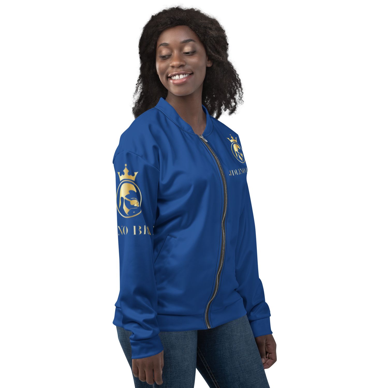 JdLino Brand B/G Unisex Bomber Jacket