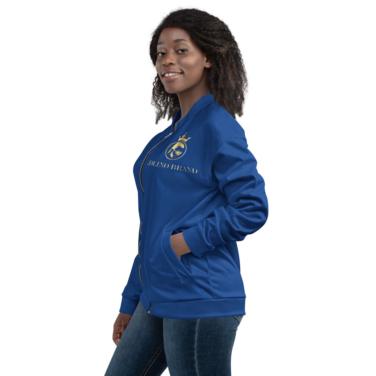 JdLino Brand B/G Unisex Bomber Jacket