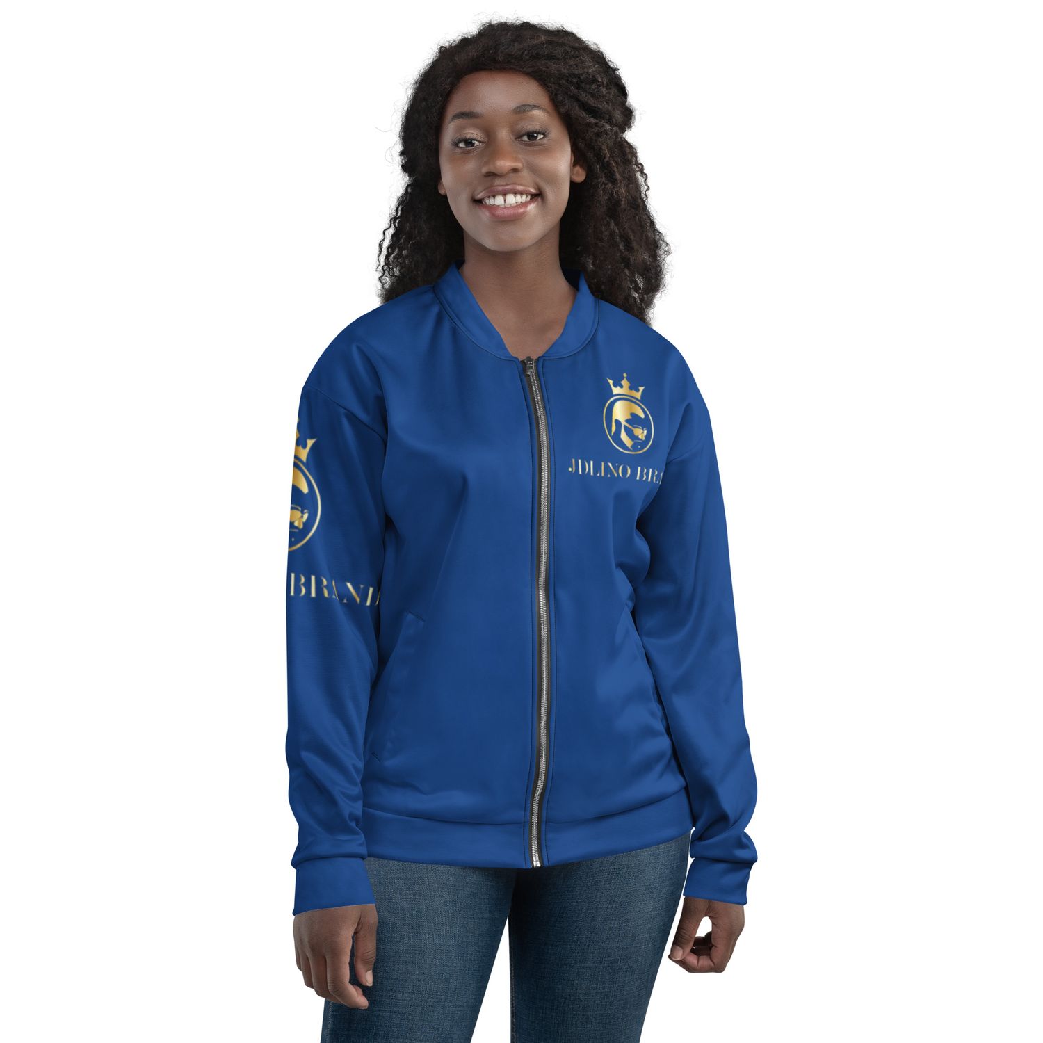 JdLino Brand B/G Unisex Bomber Jacket