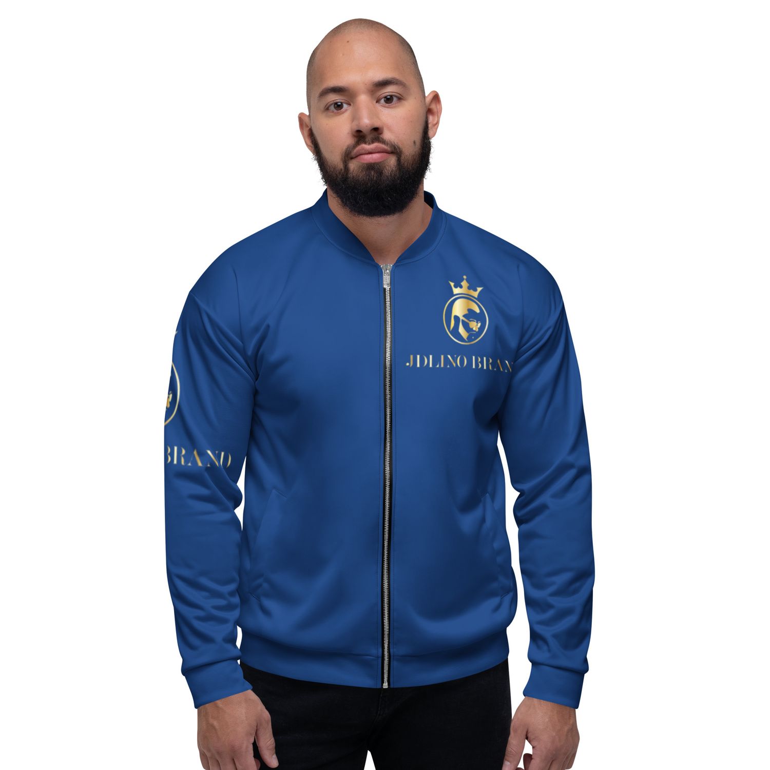 JdLino Brand B/G Unisex Bomber Jacket