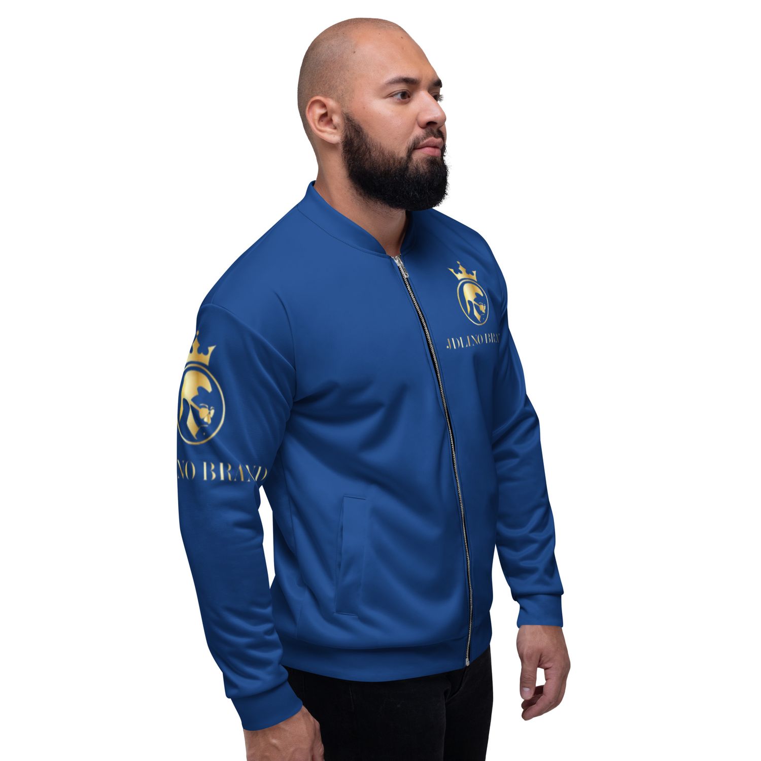 JdLino Brand B/G Unisex Bomber Jacket