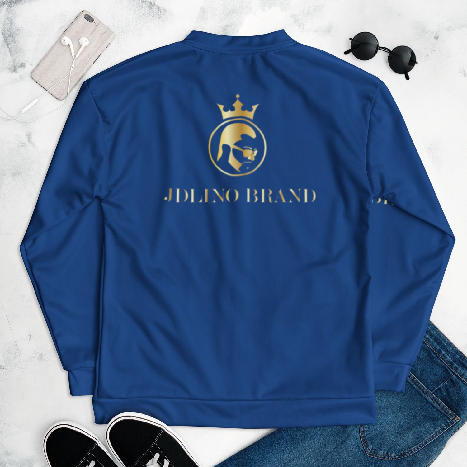 JdLino Brand B/G Unisex Bomber Jacket