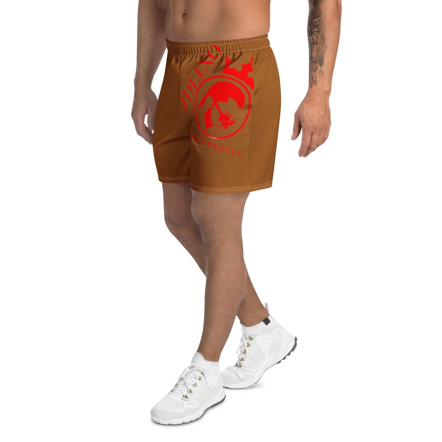 JdLino hard knocks All-Over Print Unisex Athletic Long Shorts