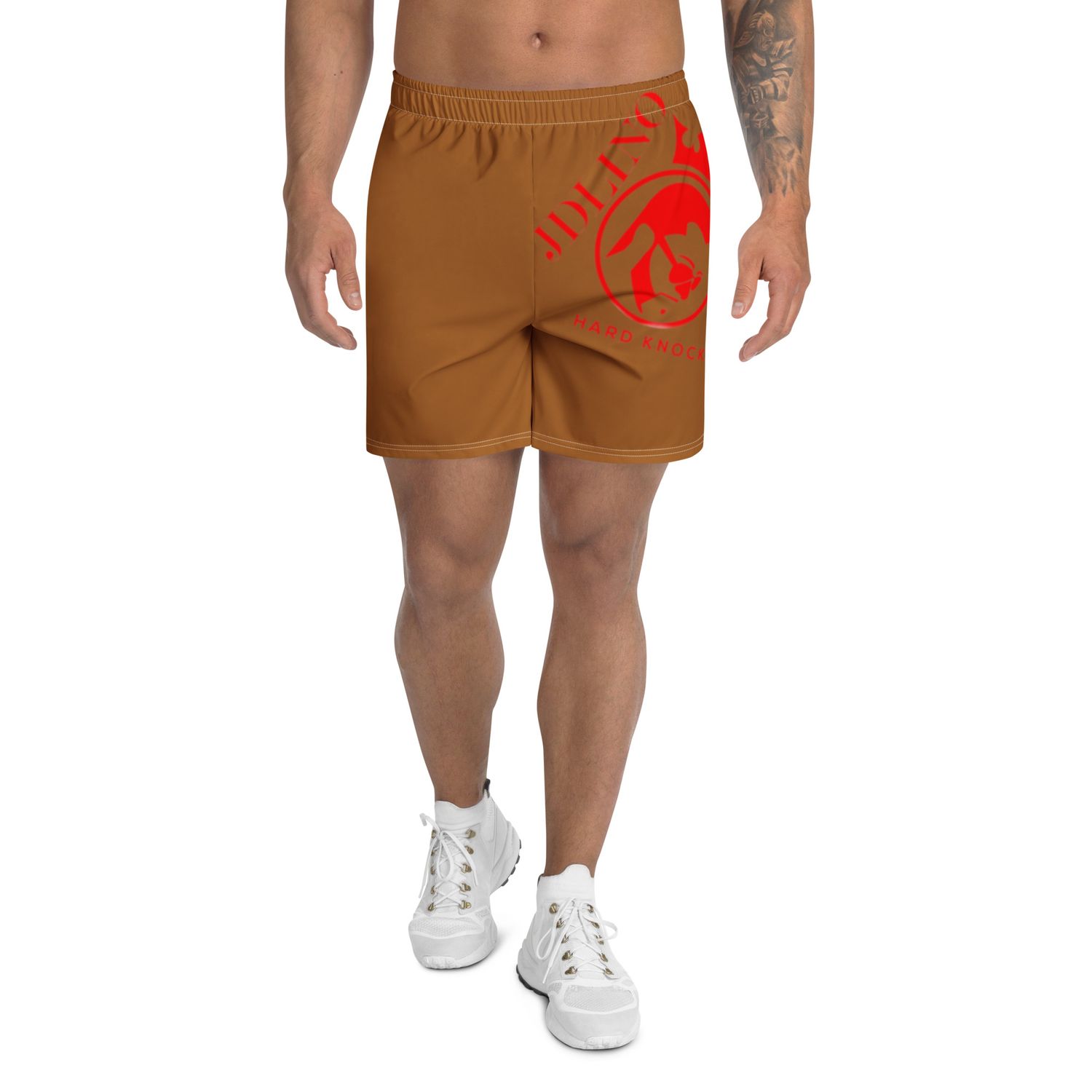 JdLino hard knocks All-Over Print Unisex Athletic Long Shorts