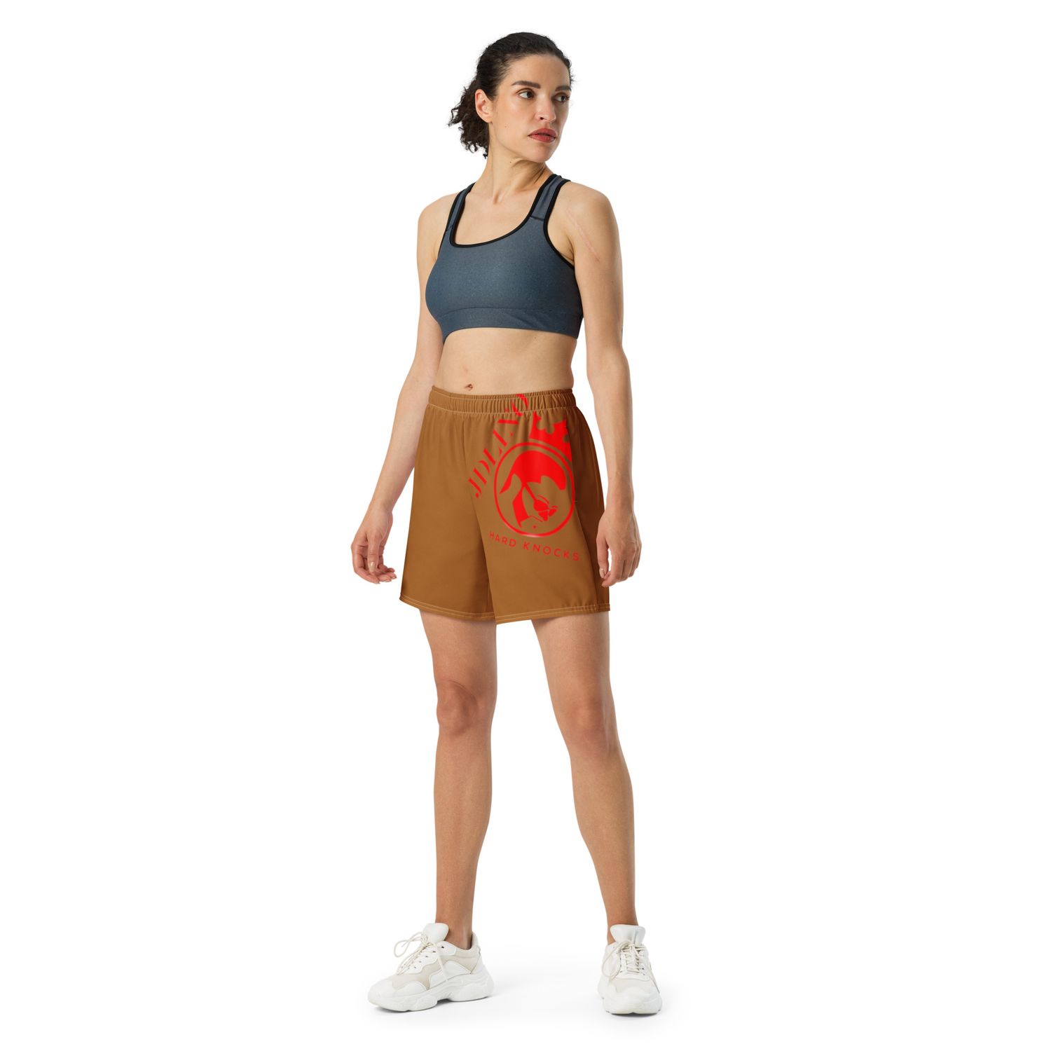 JdLino hard knocks All-Over Print Unisex Athletic Long Shorts