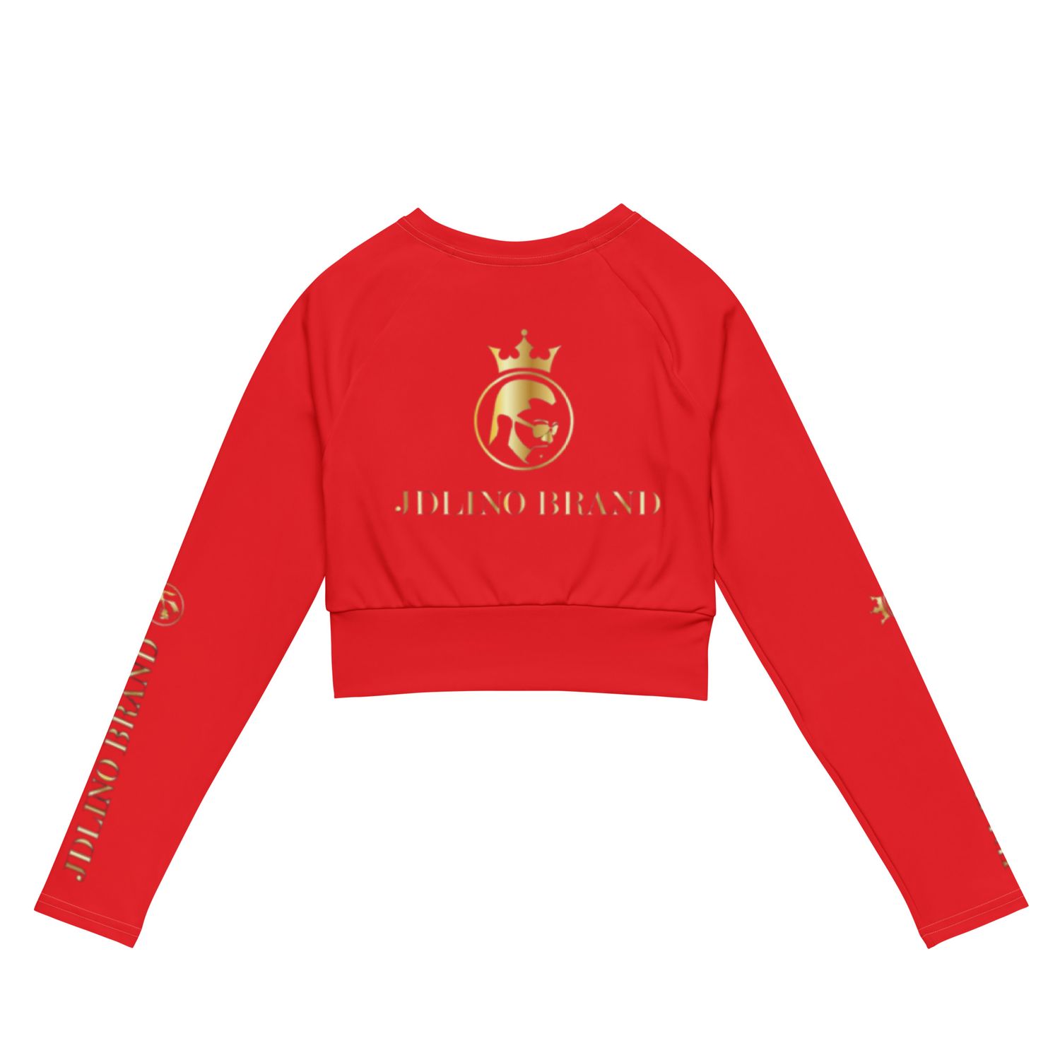 JdLino R/G Recycled long-sleeve crop top