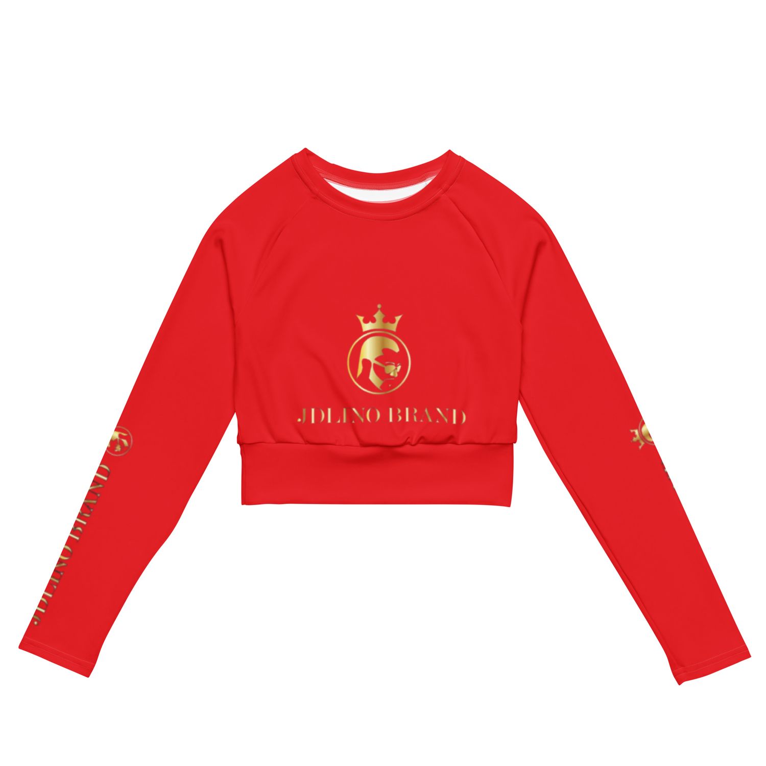 JdLino R/G Recycled long-sleeve crop top