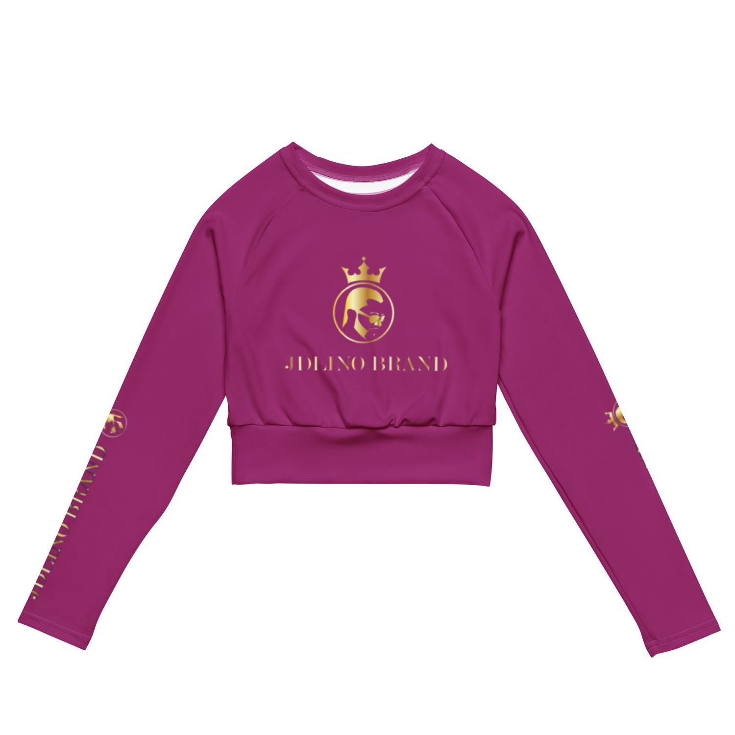 JdLino P/G Recycled long-sleeve crop top