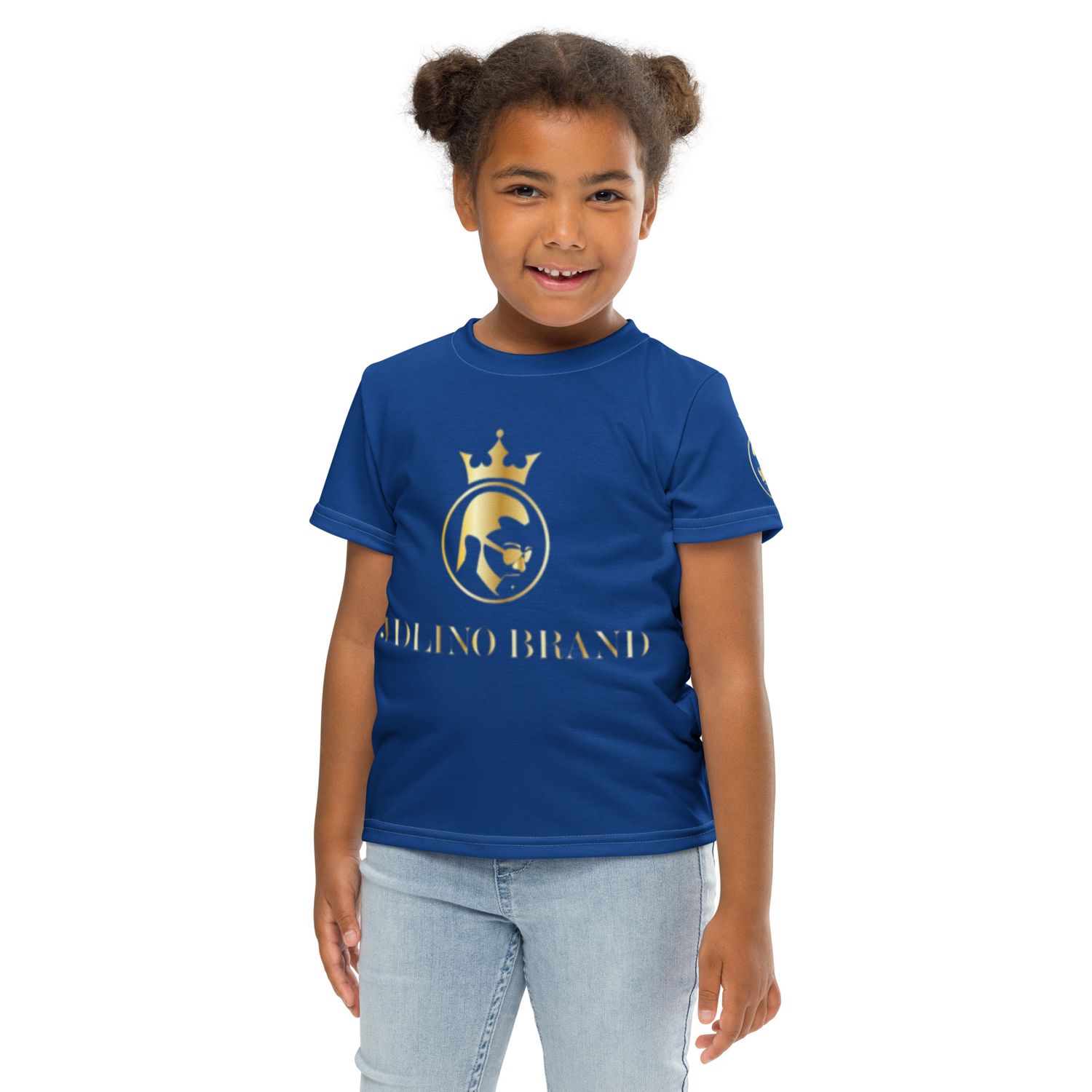 JdLino Brand B/G Kids crew neck t-shirt