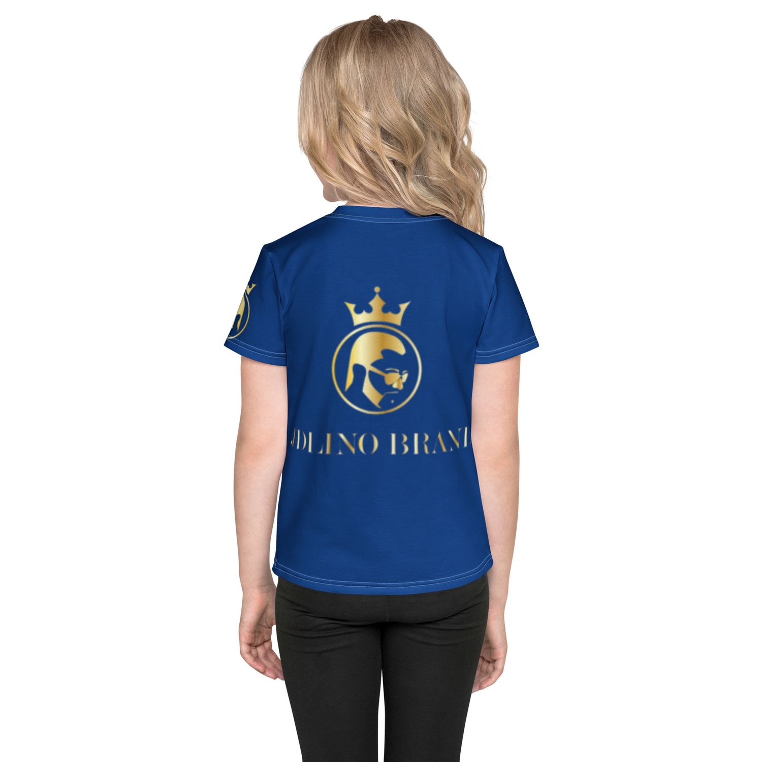 JdLino Brand B/G Kids crew neck t-shirt