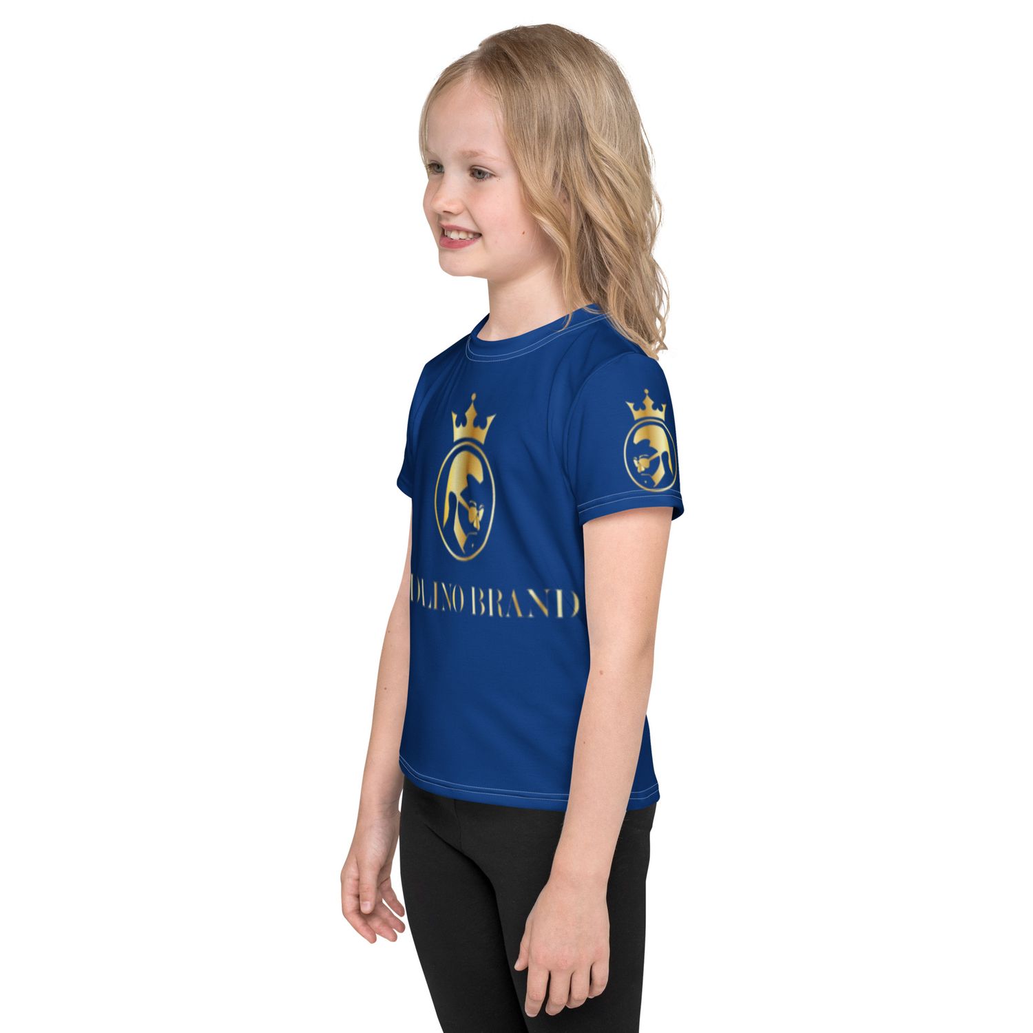 JdLino Brand B/G Kids crew neck t-shirt