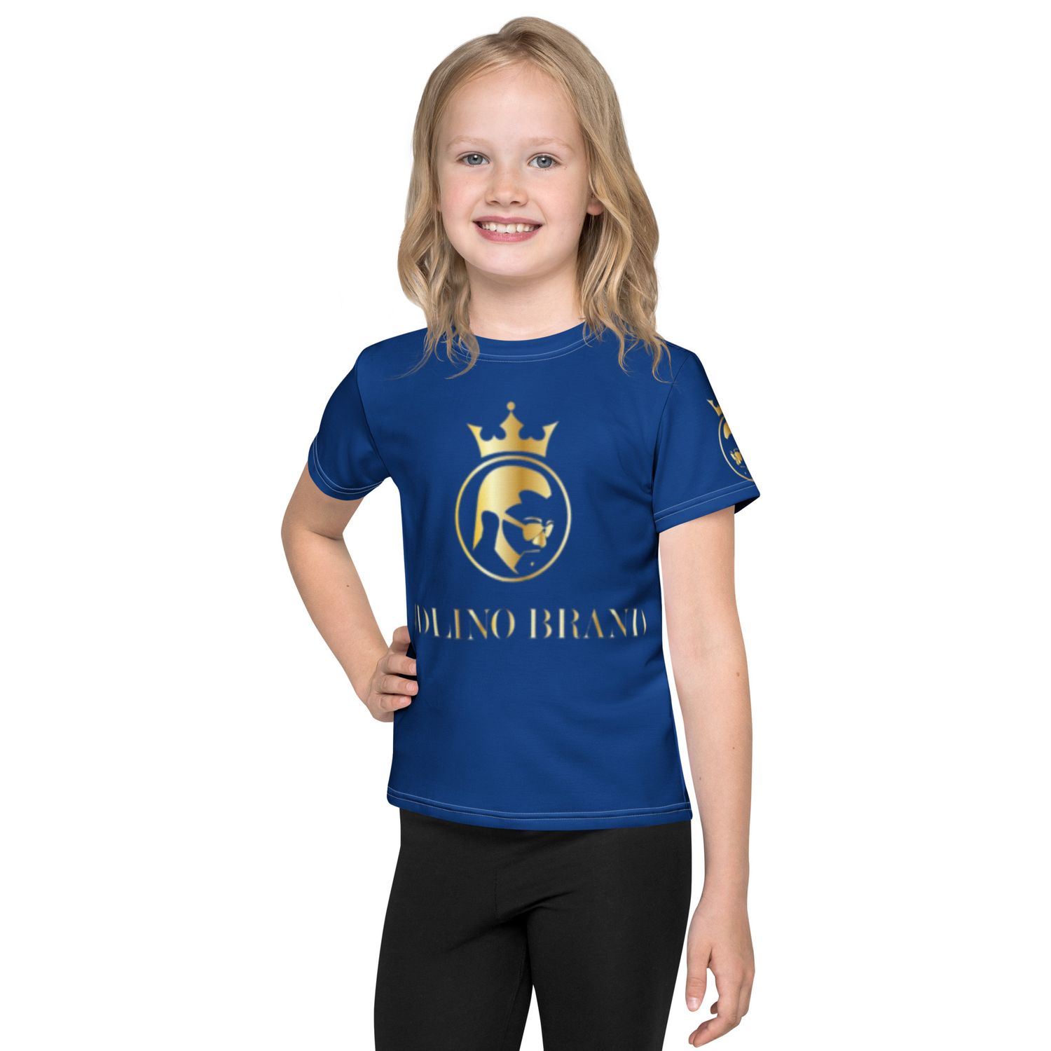 JdLino Brand B/G Kids crew neck t-shirt