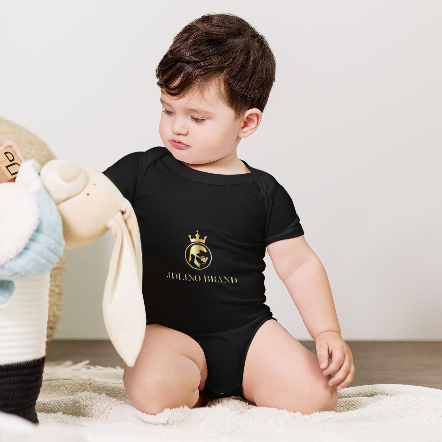 JdLino Brand B/G Baby short sleeve one piece