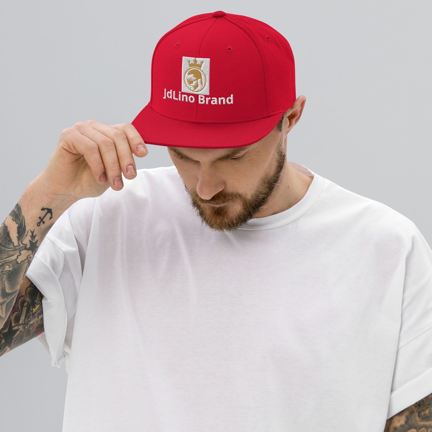 JdLino Brand Snapback Hat unisex