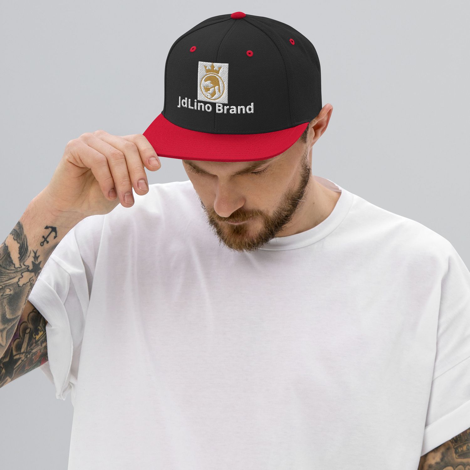 JdLino Brand Snapback Hat unisex