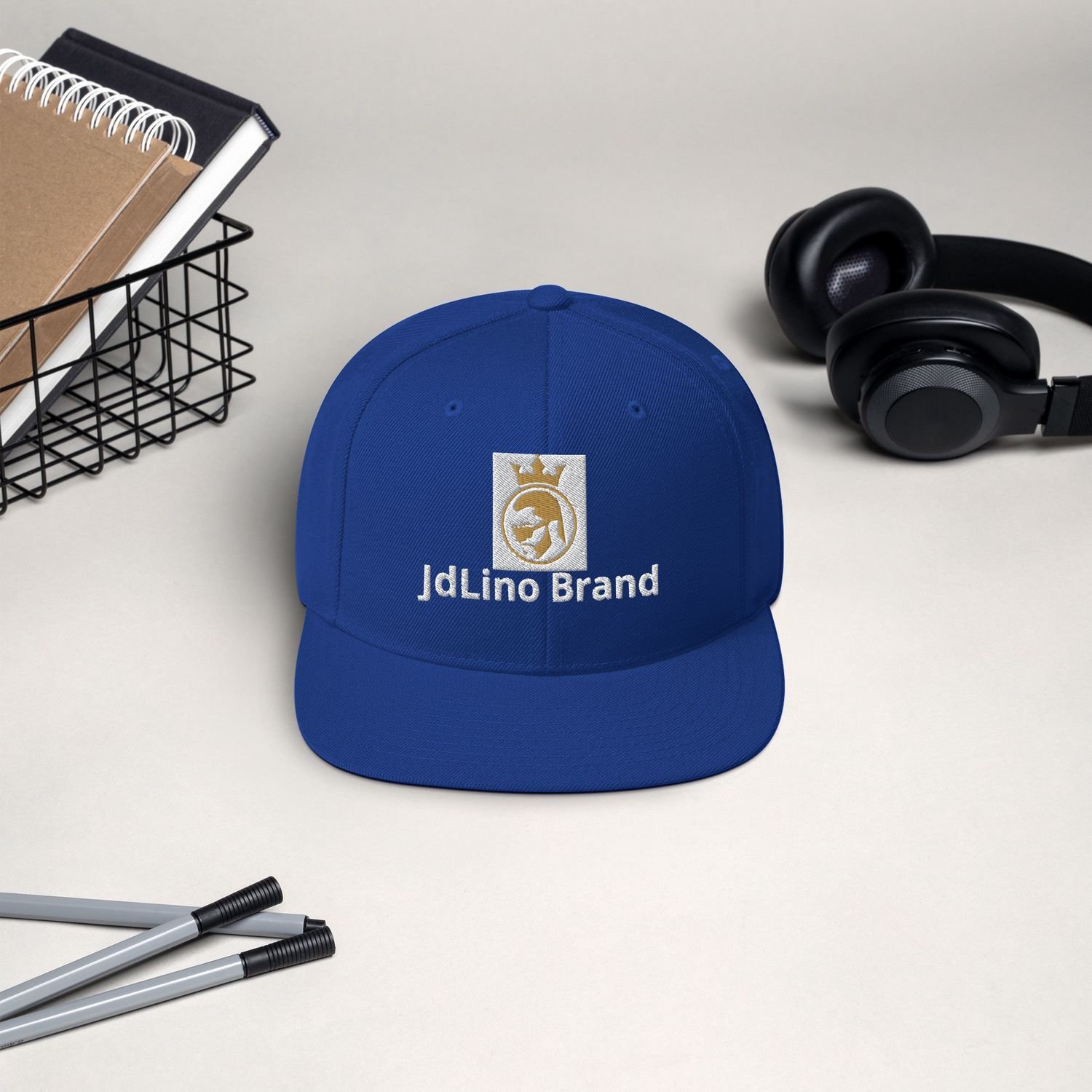 JdLino Brand Snapback Hat unisex