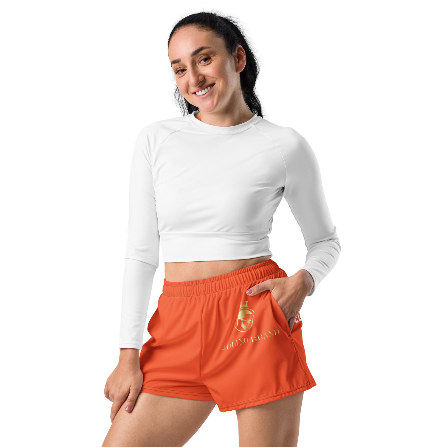 JdLino Brand All-Over Print Unisex Athletic Shorts
