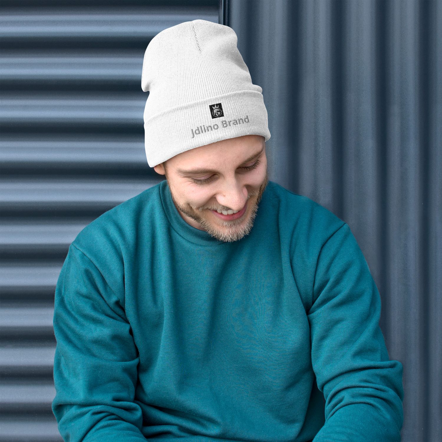 JdLino Brand Embroidered Beanie