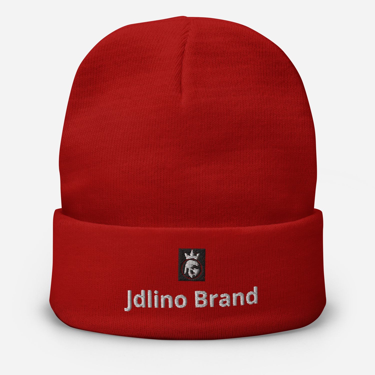 JdLino Brand Embroidered Beanie