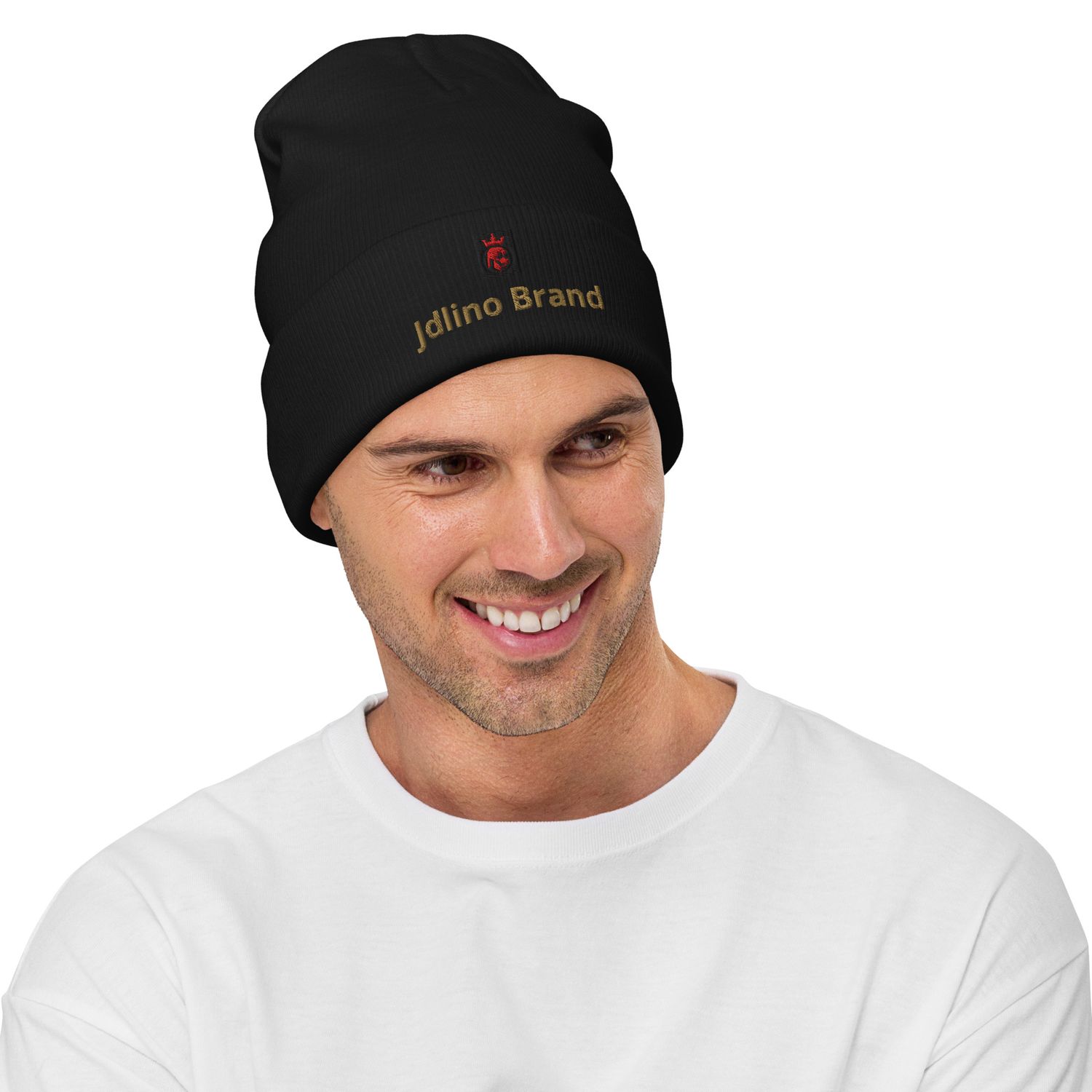 JdLino Brand Embroidered Beanie