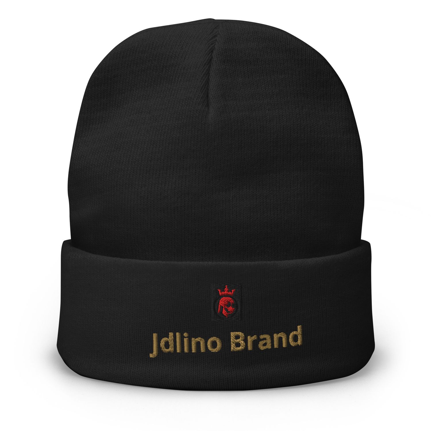 JdLino Brand Embroidered Beanie