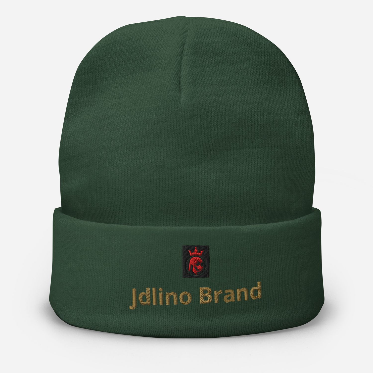 JdLino Brand Embroidered Beanie