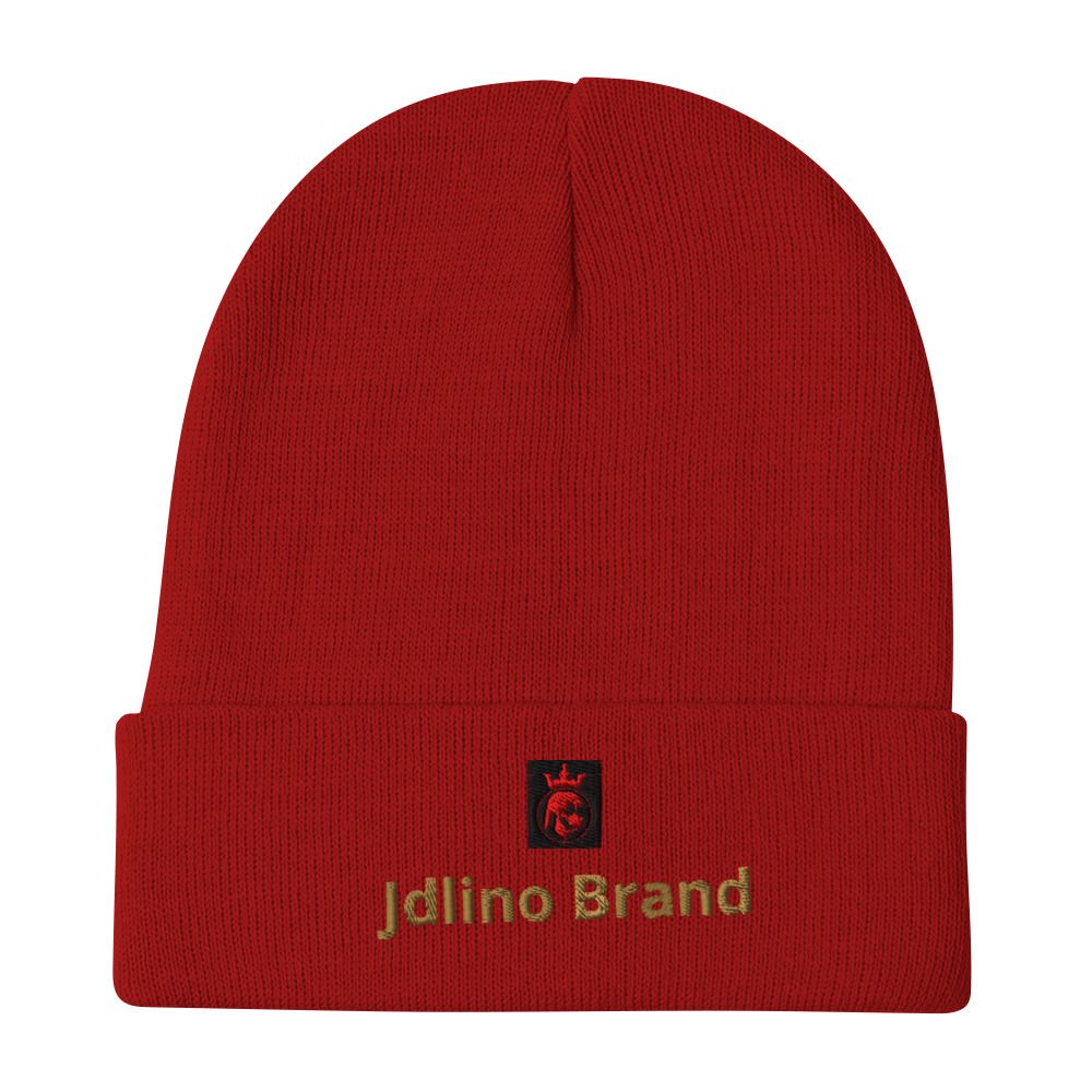 JdLino Brand Embroidered Beanie