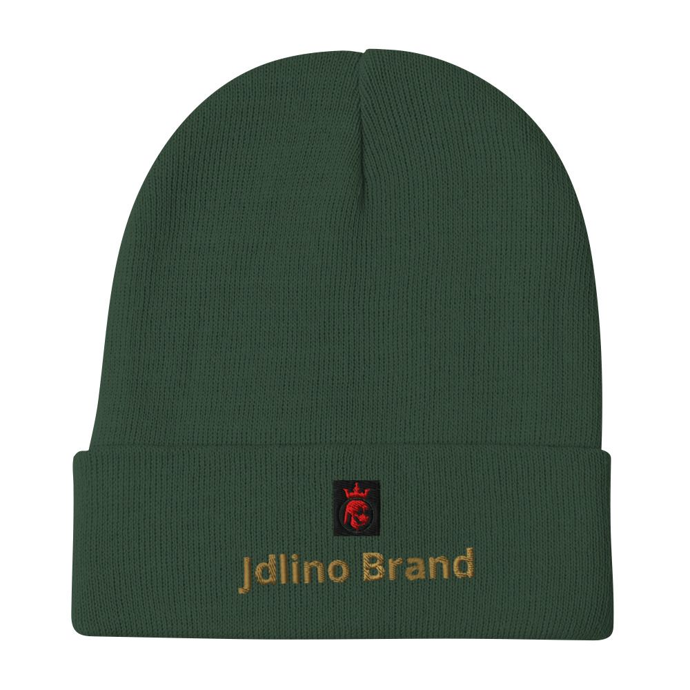 JdLino Brand Embroidered Beanie