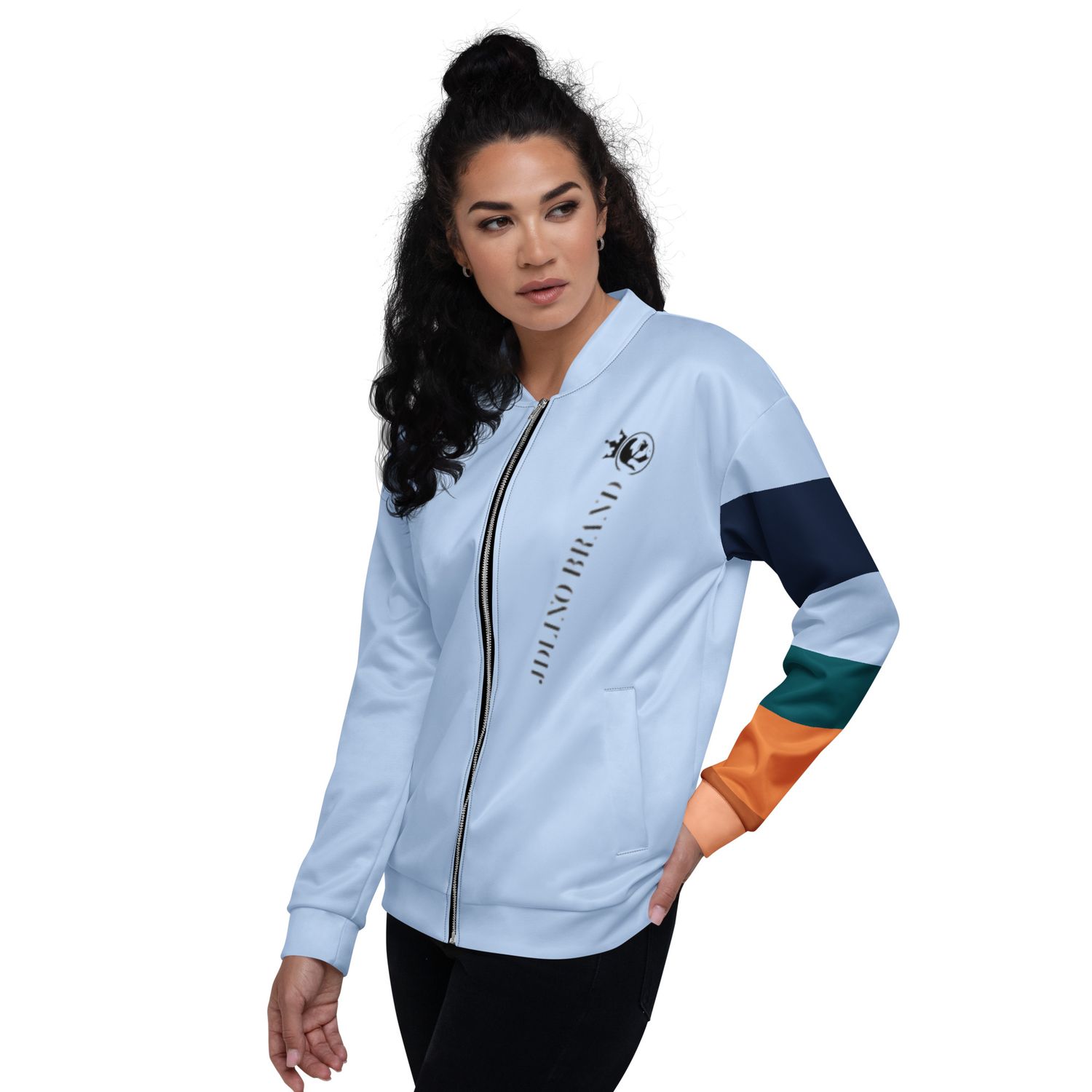 jdLino Brand LB/B Unisex Bomber Jacket
