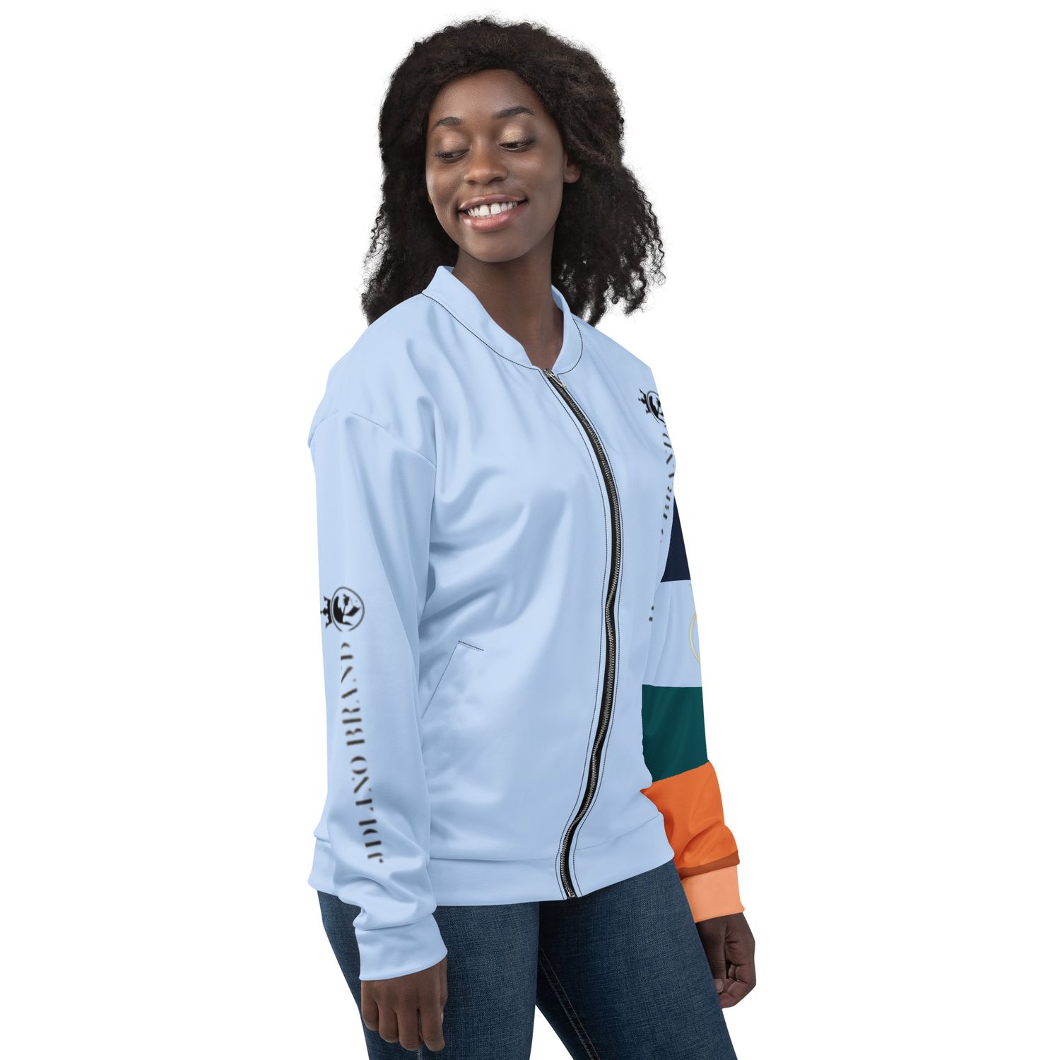 jdLino Brand LB/B Unisex Bomber Jacket