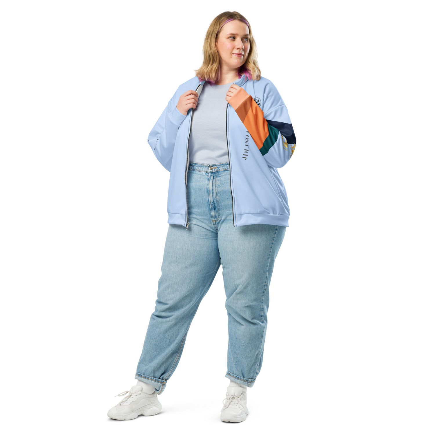 jdLino Brand LB/B Unisex Bomber Jacket