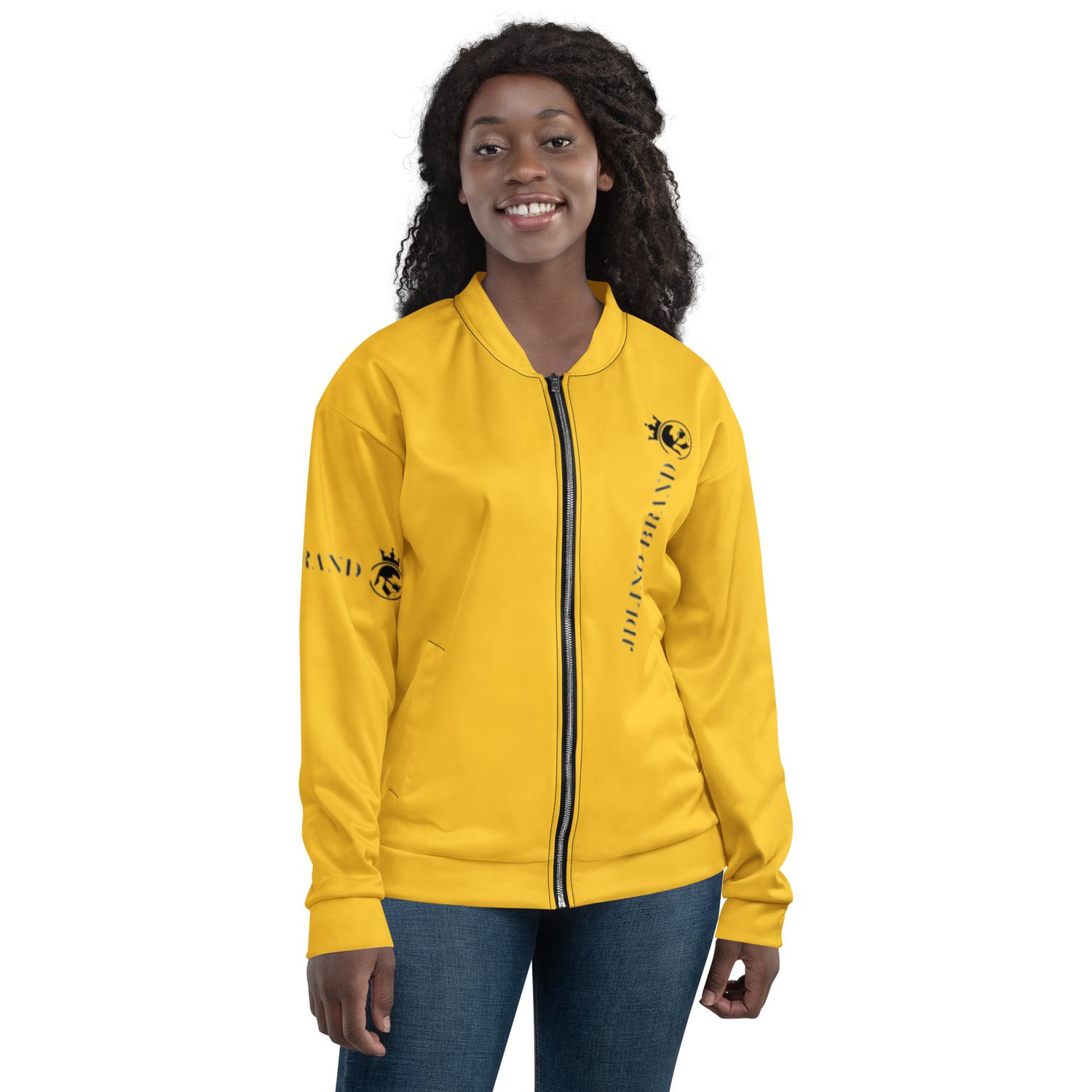 JdLino Brand Y/B Unisex Bomber Jacket
