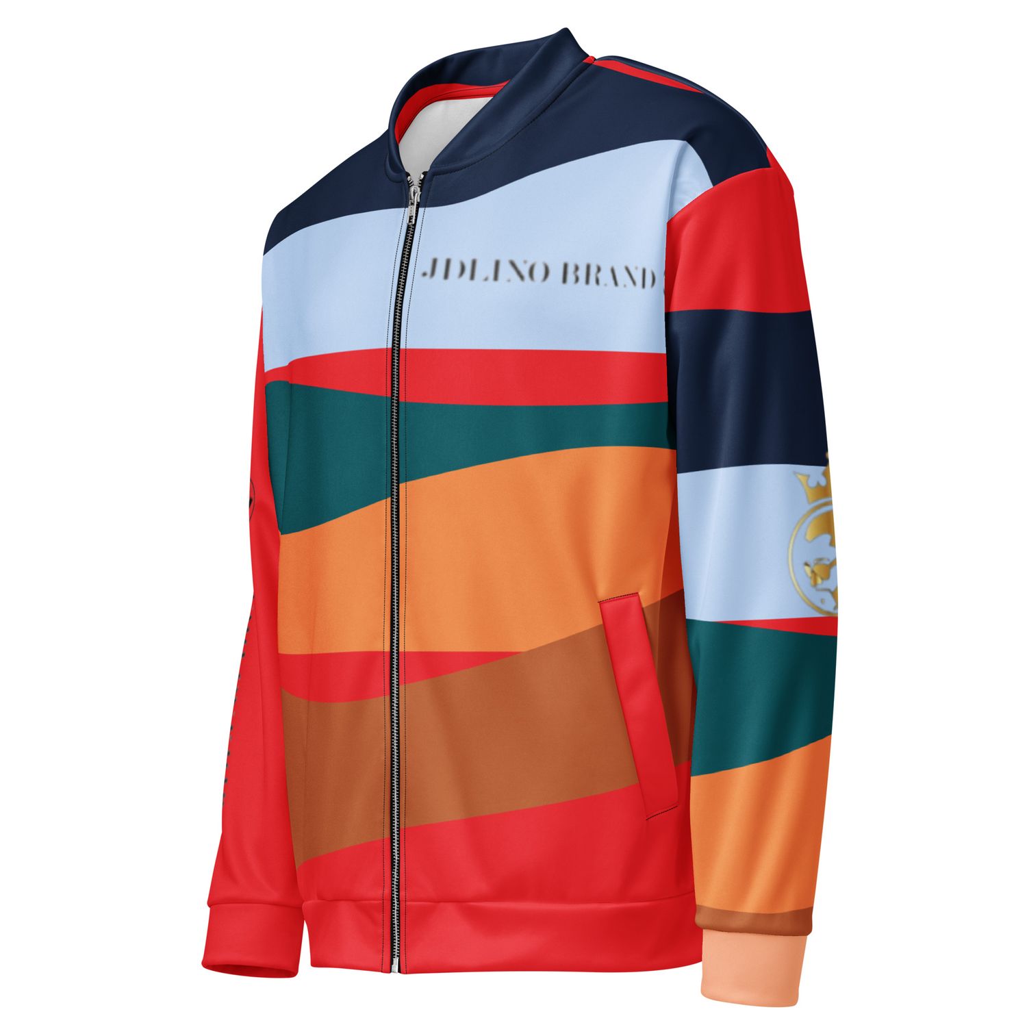 JdLino Brand multi color Unisex Bomber Jacket