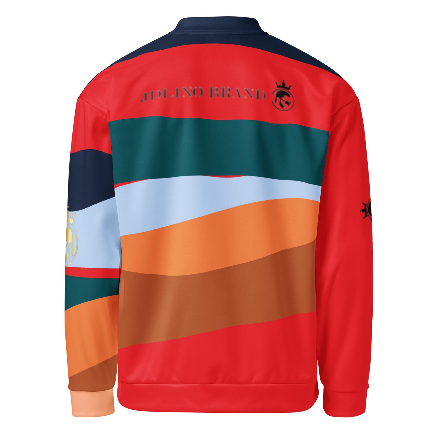 JdLino Brand multi color Unisex Bomber Jacket