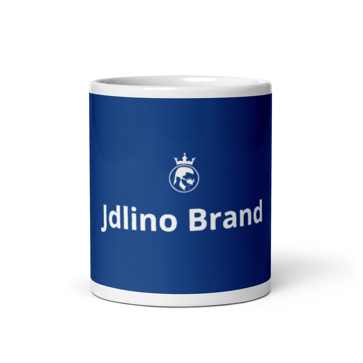 JdLino Blue and White glossy mug