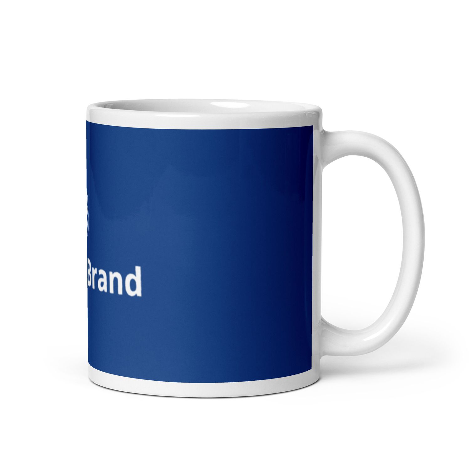 JdLino Blue and White glossy mug