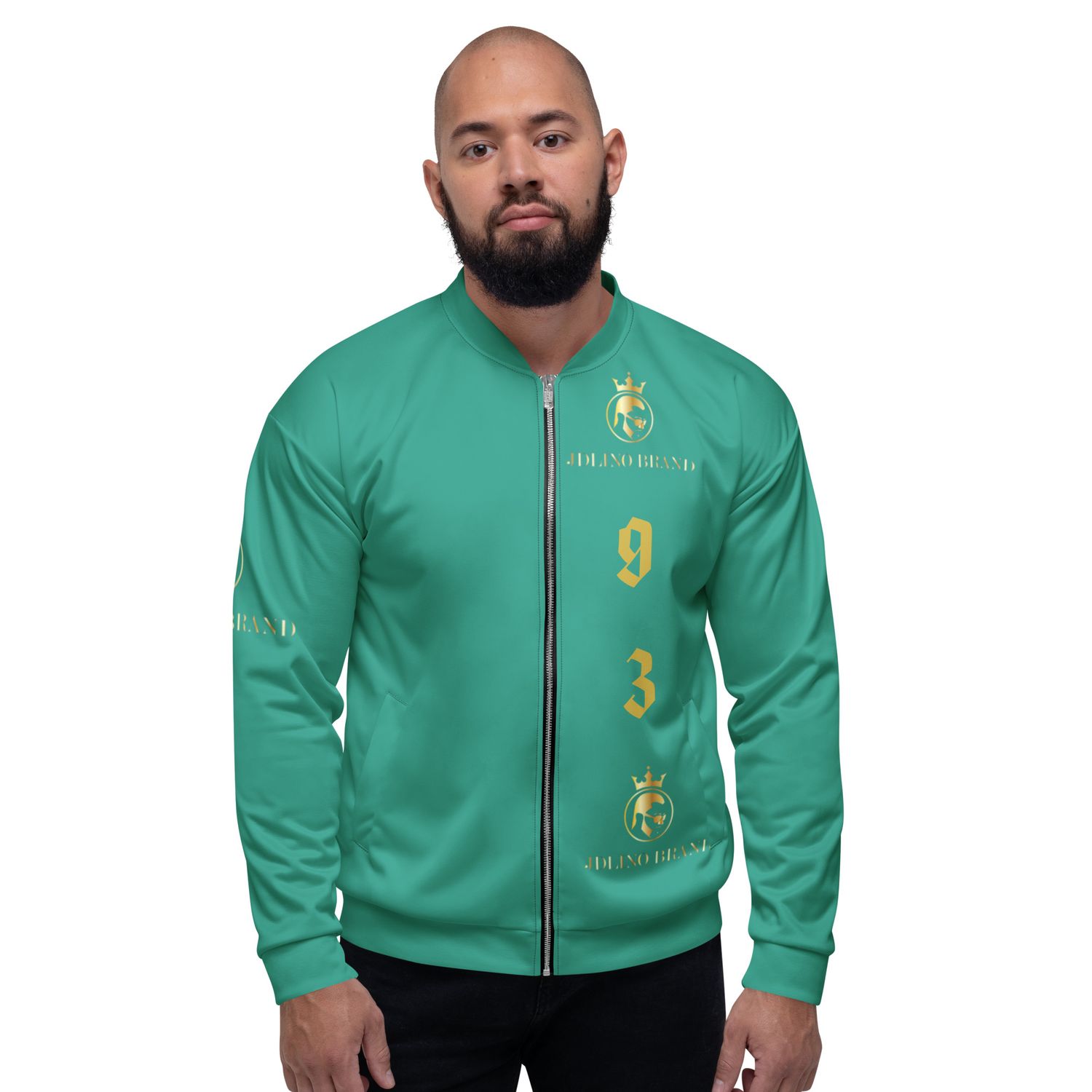 JdLino Brand N/G Unisex Bomber Jacket