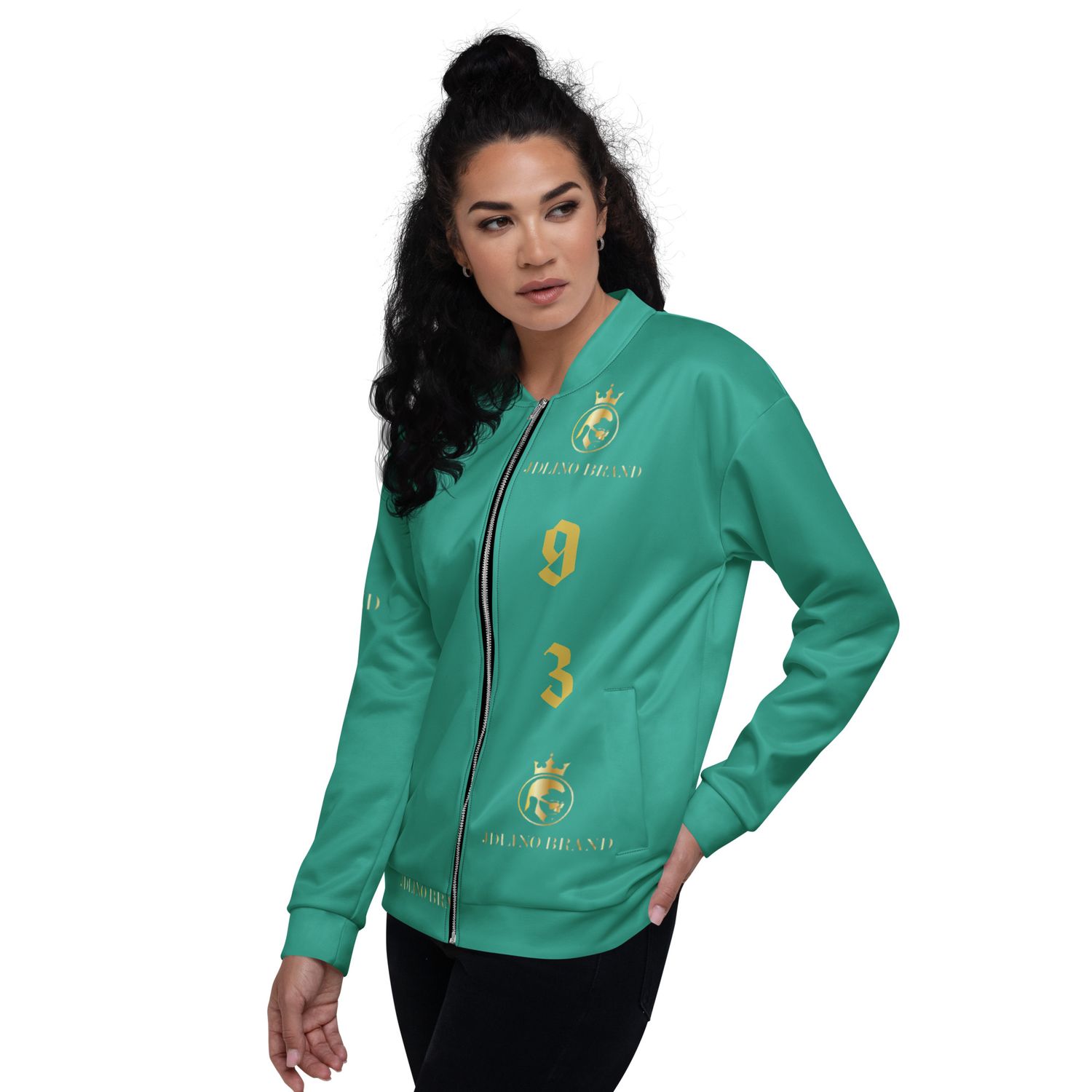 JdLino Brand N/G Unisex Bomber Jacket