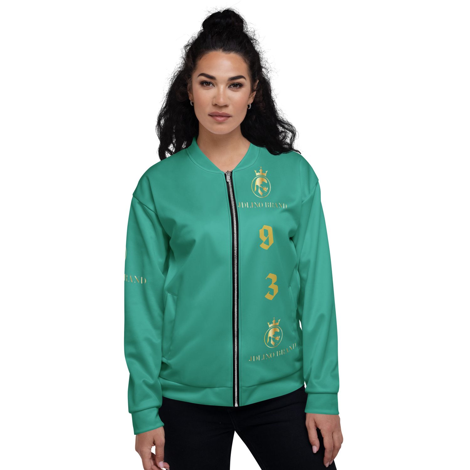 JdLino Brand N/G Unisex Bomber Jacket