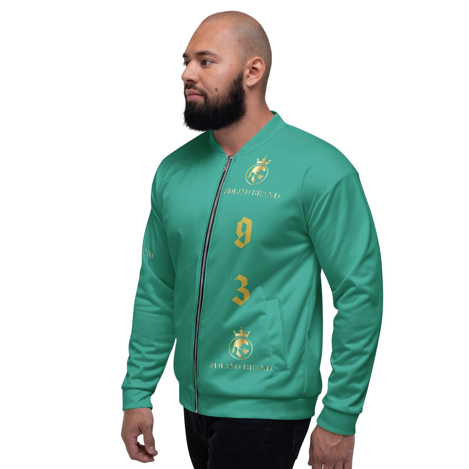 JdLino Brand N/G Unisex Bomber Jacket
