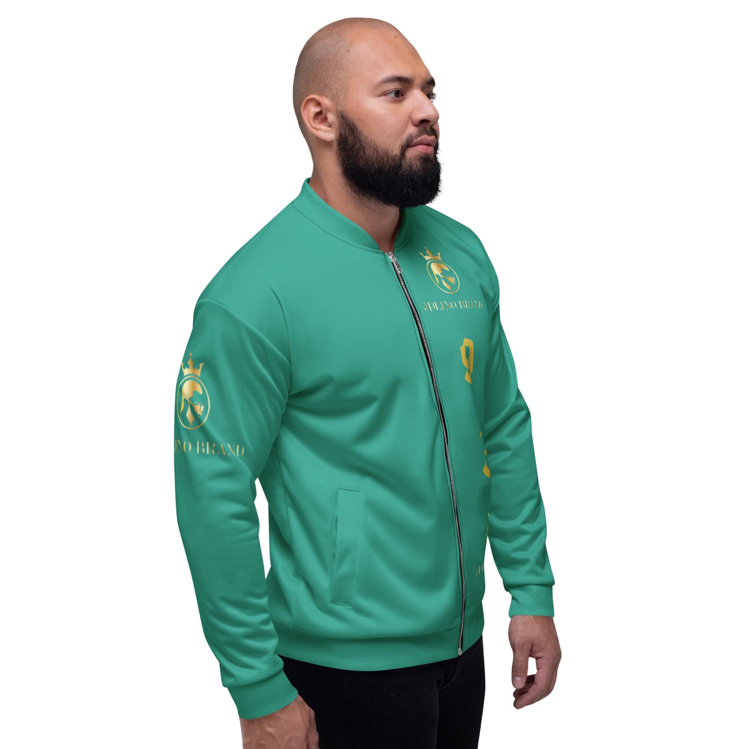 JdLino Brand N/G Unisex Bomber Jacket