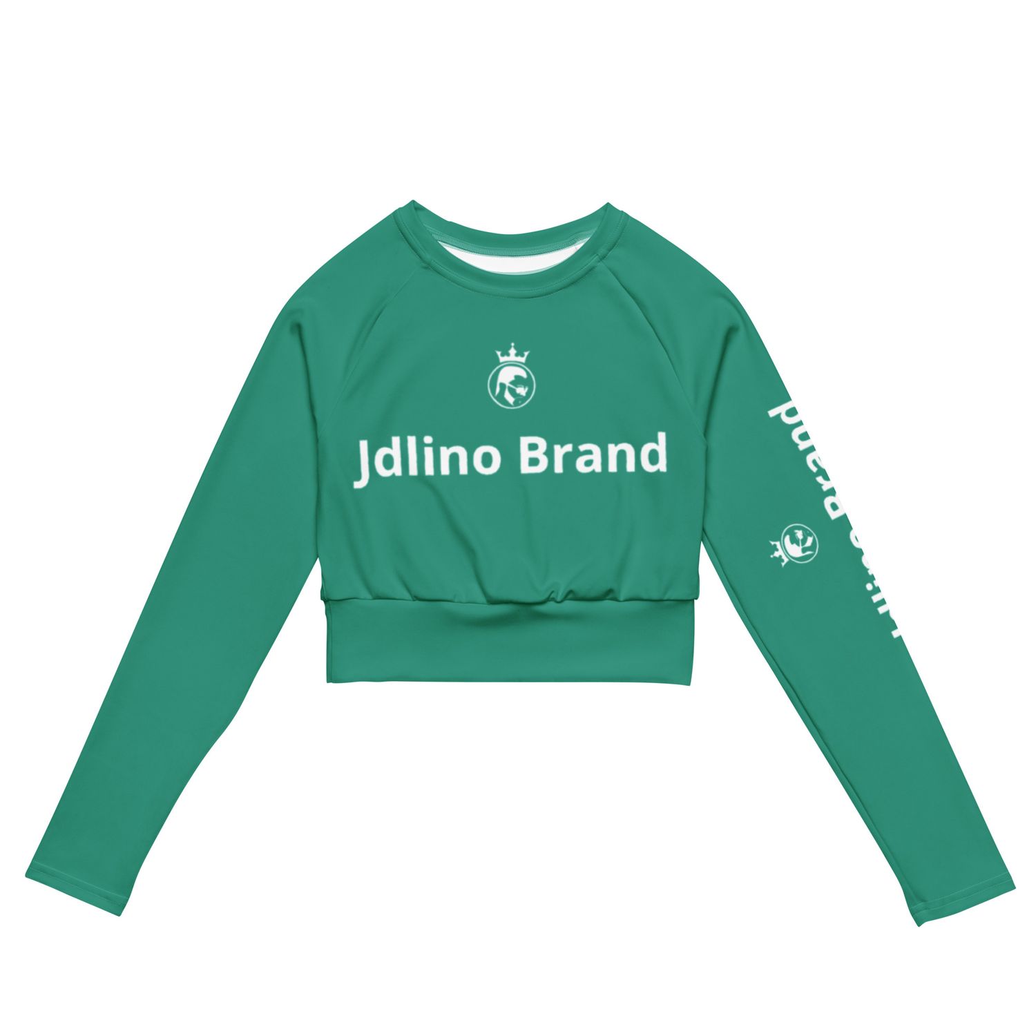 JdLino N/W Recycled long-sleeve crop top