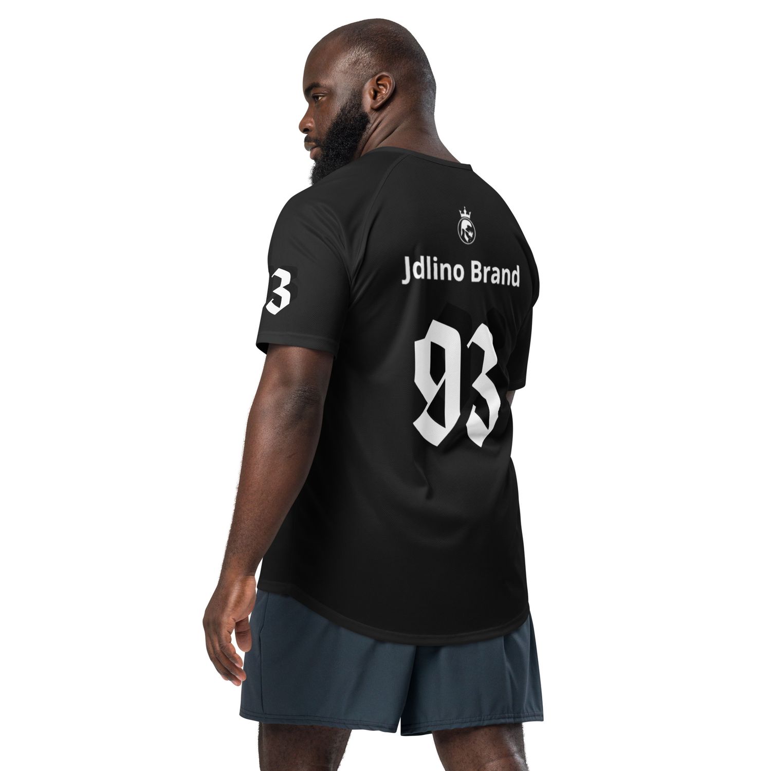 JdLino Brand B/W Unisex sports jersey