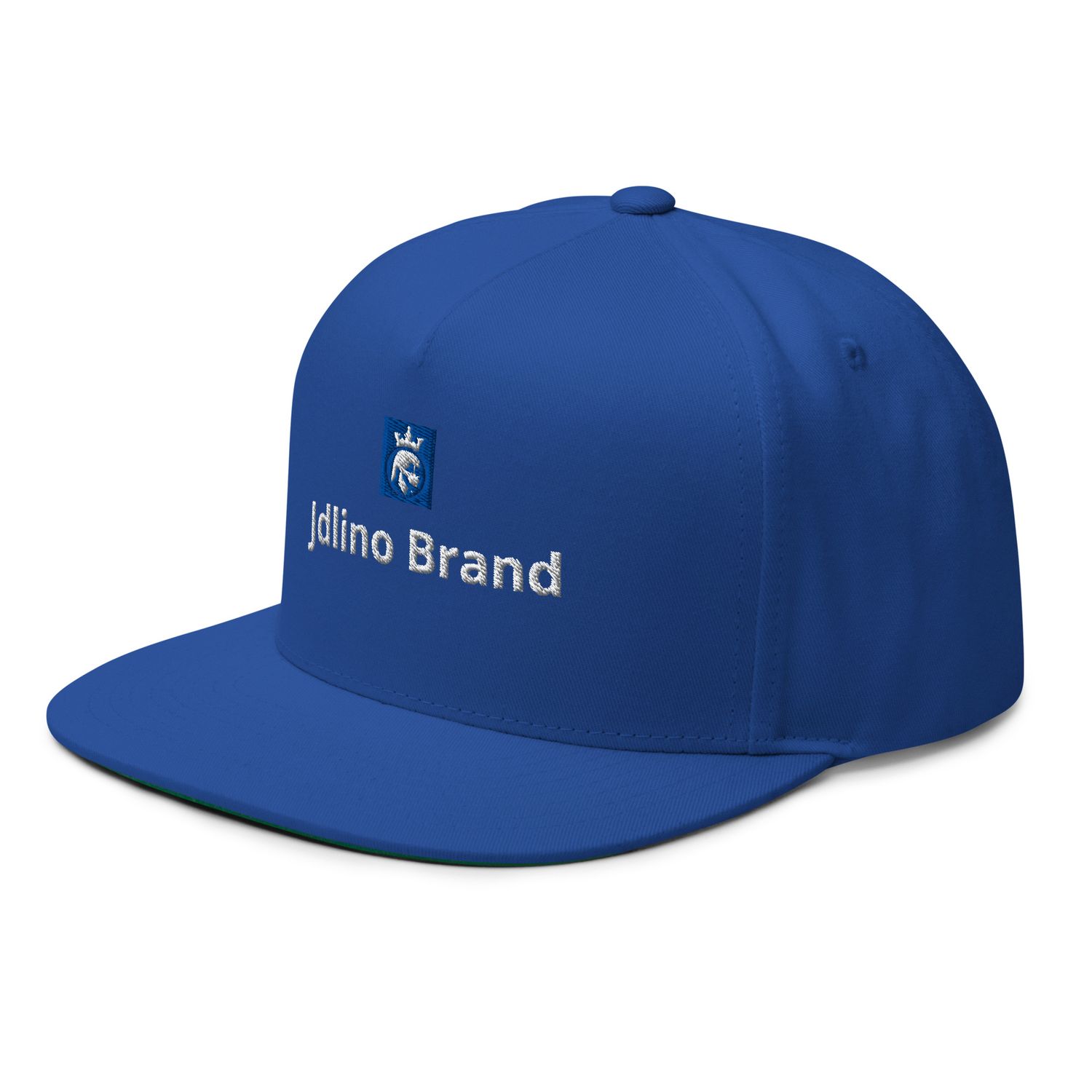 JdLino Brand B/W Flat Bill Cap