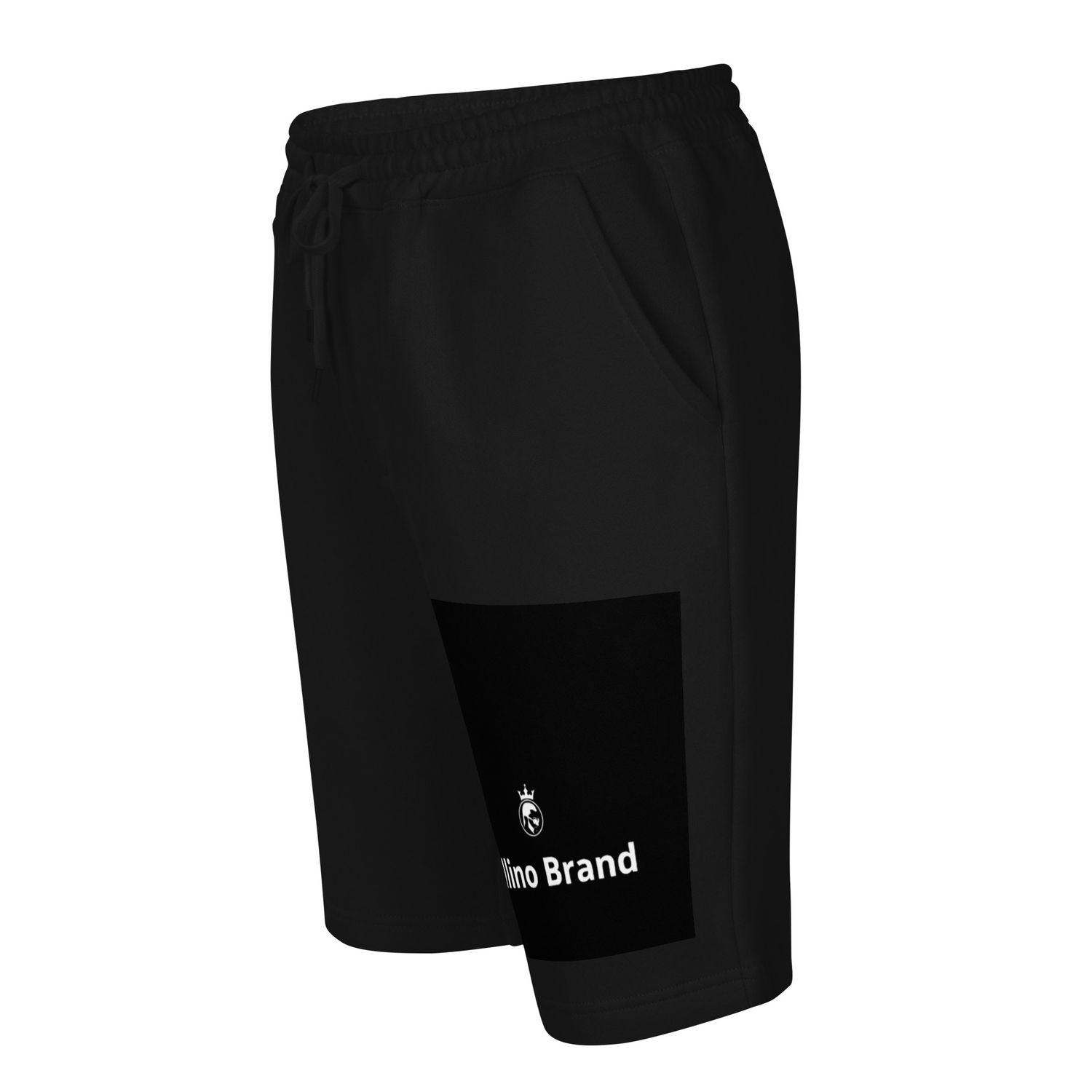 JdLino Brand B/W Men&#39;s fleece shorts