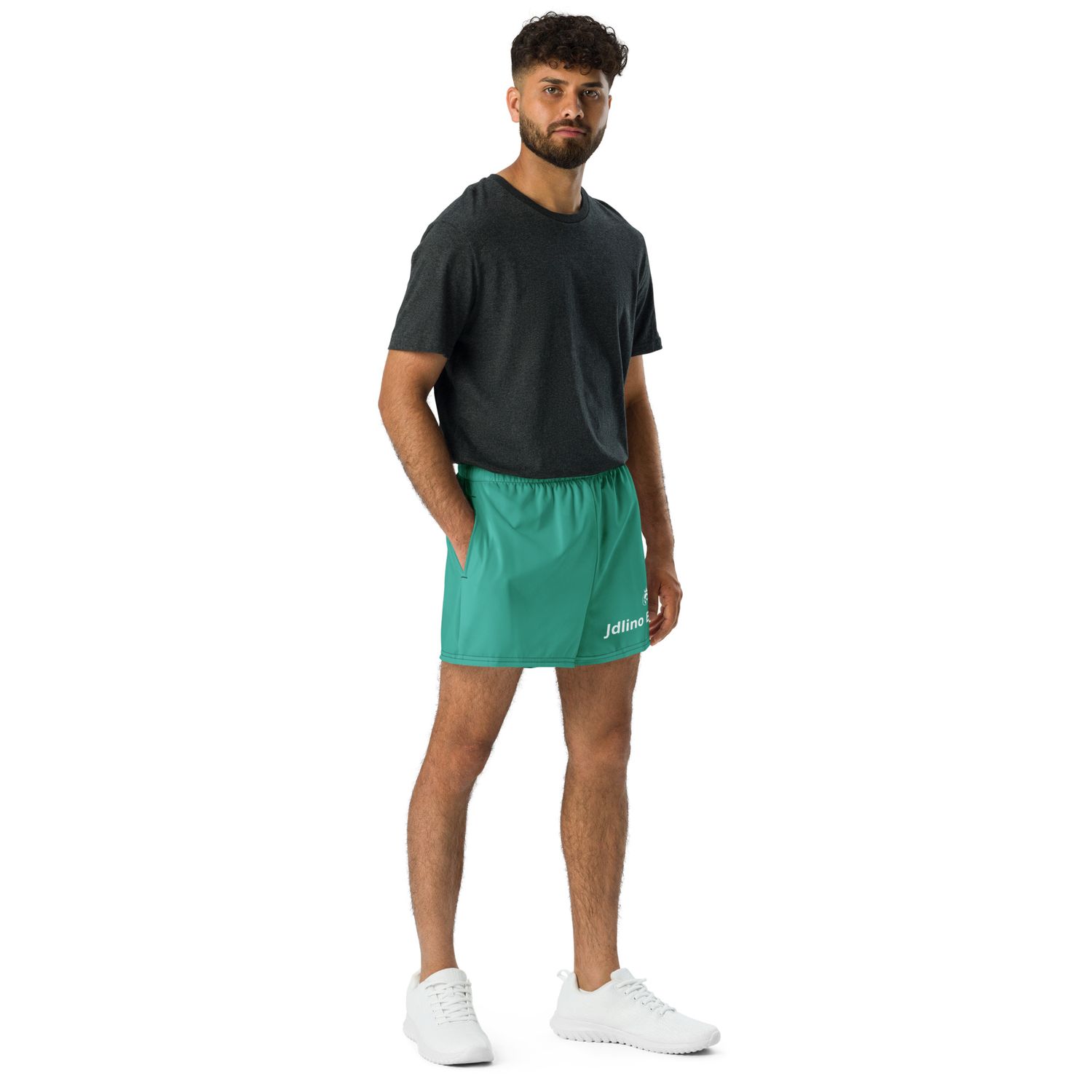 JdLino Brand All-Over Print Unisex Athletic Shorts