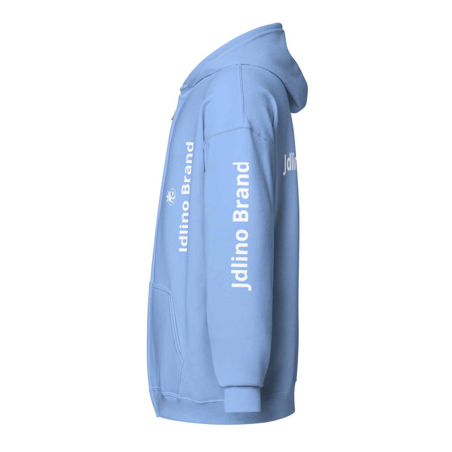 JdLino Brand LB/W Unisex heavy blend zip hoodie